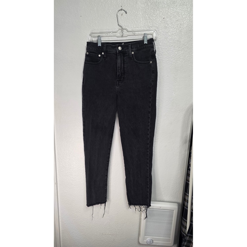 Madewell The Perfect Vintage Jean Womens 26 Black Excellent